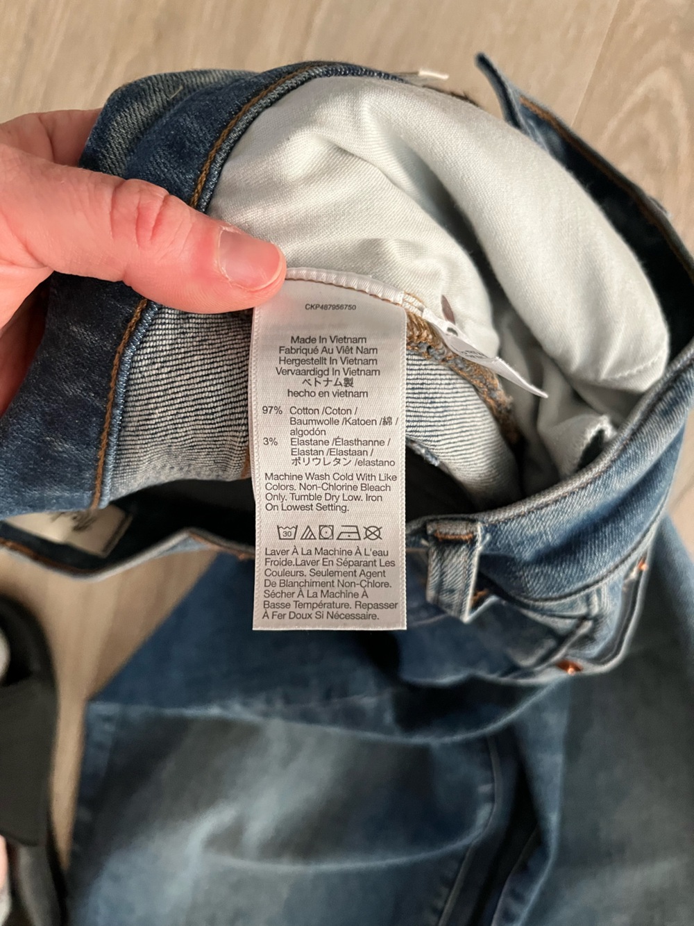 Madewell Women’s The Perfect Vintage Wide-Leg Jean Lavaca Wash Super Stretch 27 - Picture 6 of 9